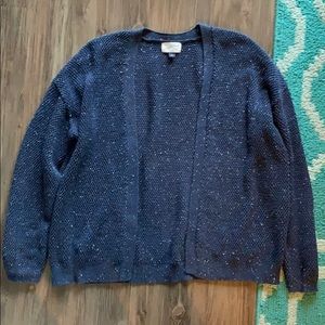 Universal Thread Boyfriend Sweater Blue Speckle